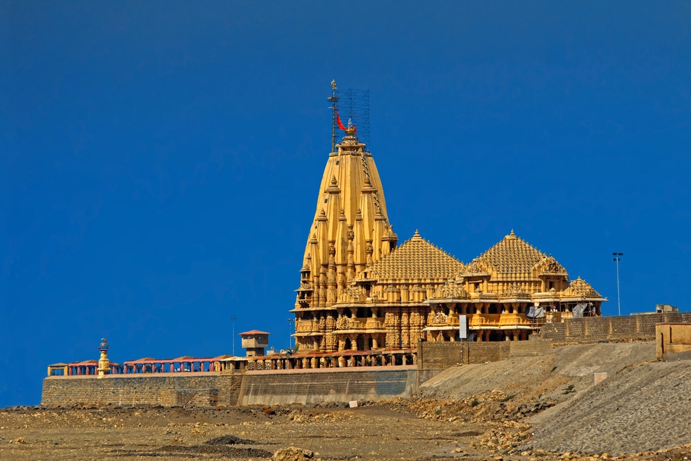 The Shiva Temple in Somnath, Gujarat