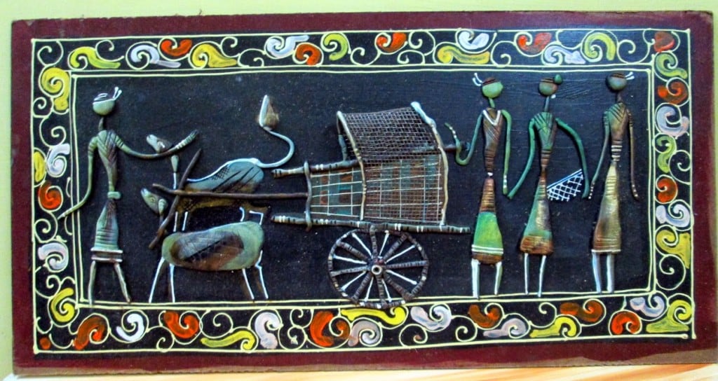 A decorative wall-hanging