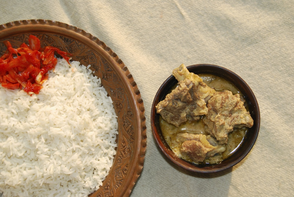 Yakhni With Rice