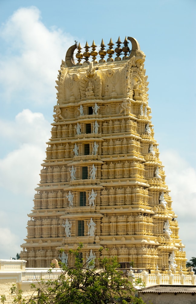 Sri Chamundeswari Temple, Chamundi Hill, Mysore, India