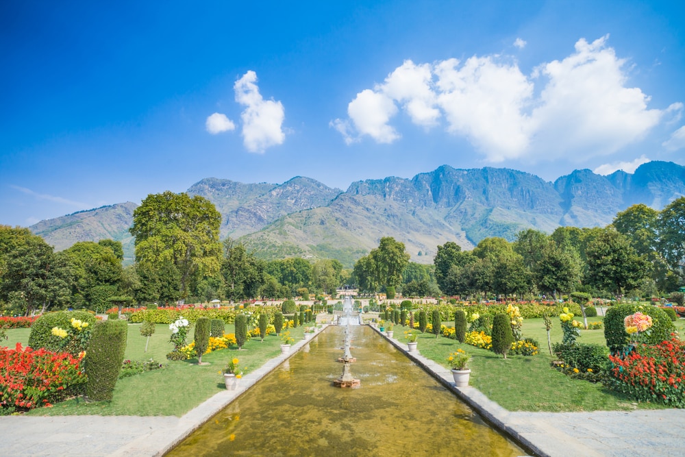 Nishat Bagh. Srinagar