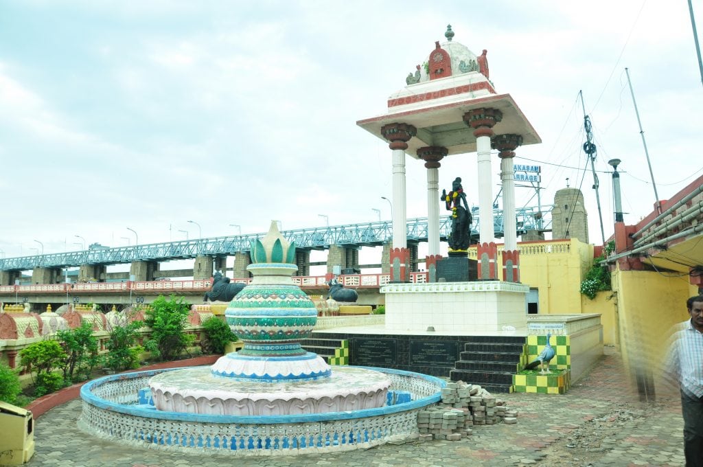 Kanaka Durga Temple after which Bhavani Island takes its name.