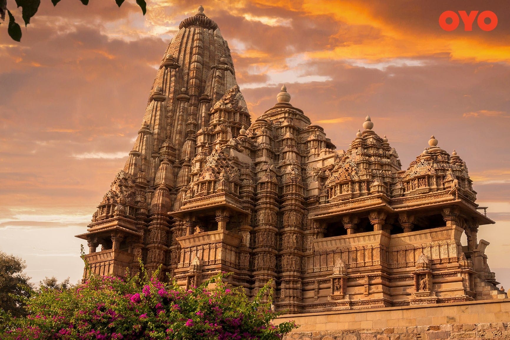 Khajuraho Temples, Madhya Pradesh -one of the most famous historical buildings in India
