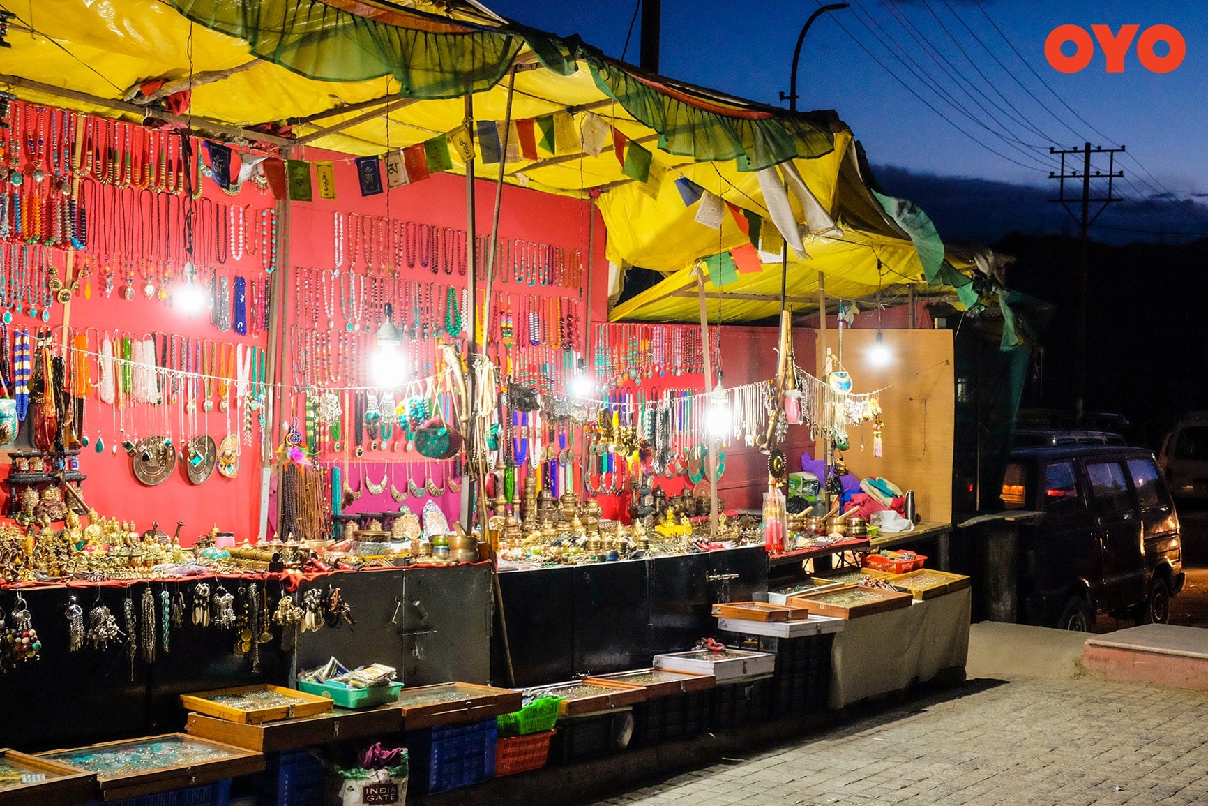 Old Manali market - place to shop in Manali