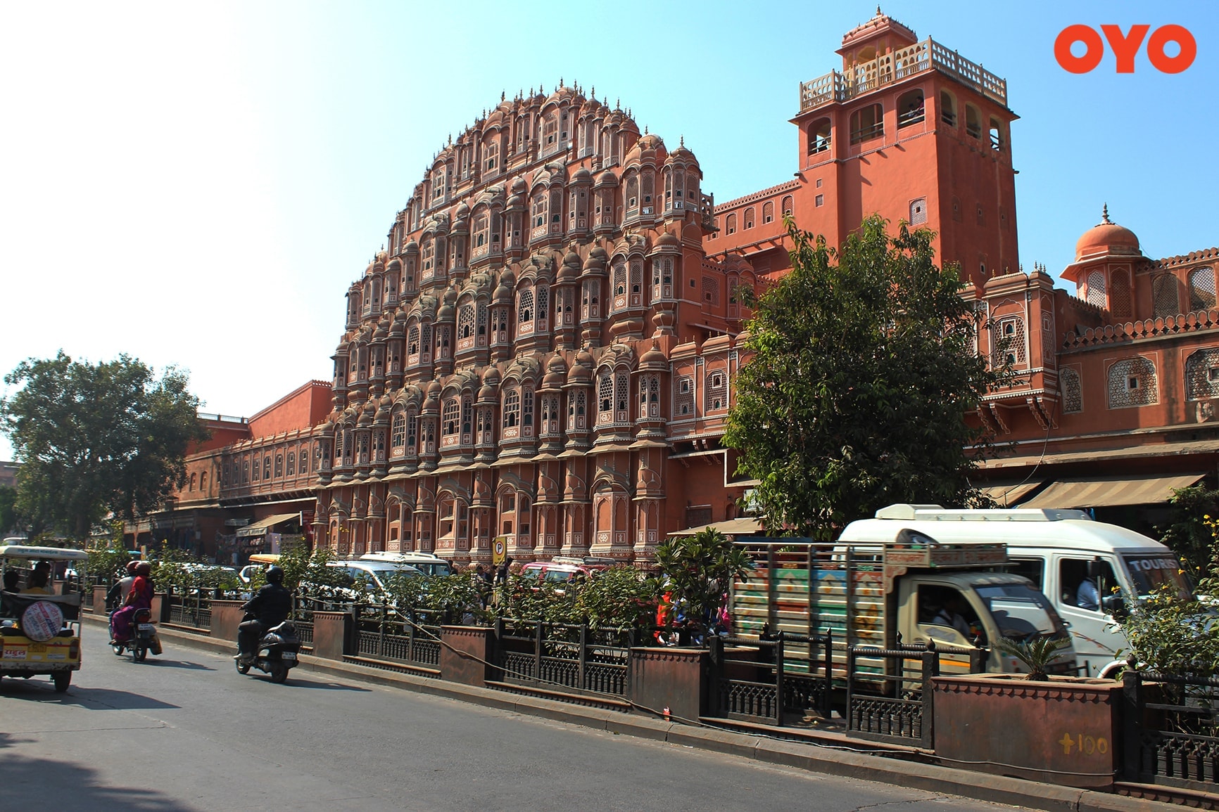 Hawa Mahal, Jaipur - one of the most famous historical monuments in India