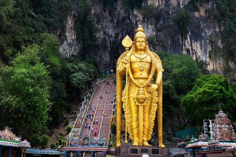 Batu Caves - one of the best relaxing places in malaysia