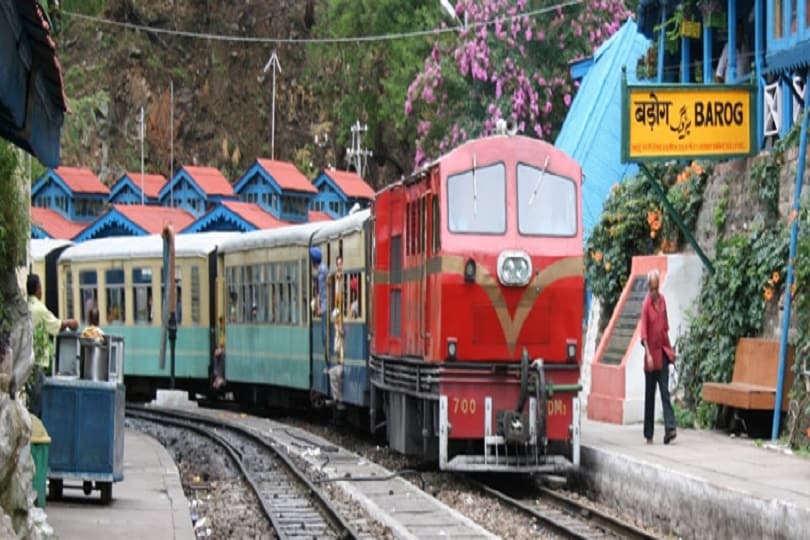 Shimla-Kalka toy train