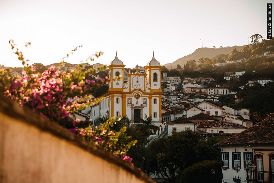 vista da cidade de Ouro Preto