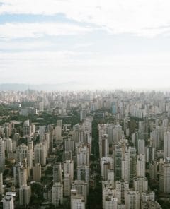 vista panorâmica da cidade São Paulo