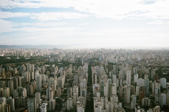 vista panorâmica da cidade São Paulo