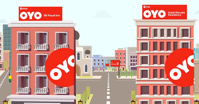 OYO Hotels are now easier to spot