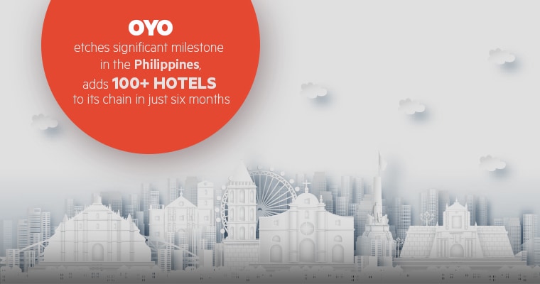 OYO etches significant milestone in the Philippines, adds 100+ hotels to its chain in six months