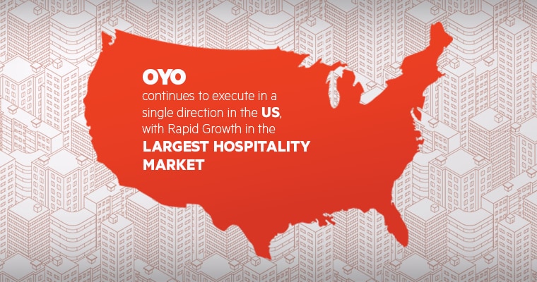 OYO Hotels & Homes Reaches U.S. Milestone with  100+ Hotels in More Than 21 States & 60+ Cities; continuing to add one building per day