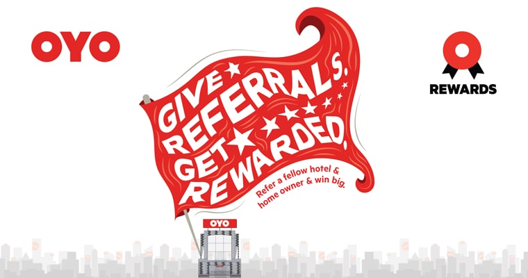 O Rewards Oyo S Exclusive Referral Program For Partners