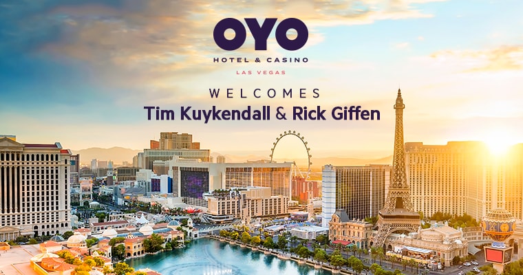 OYO Hotel & Casino Las Vegas extends a warm welcome to New General Manager and Director of Food and Beverage