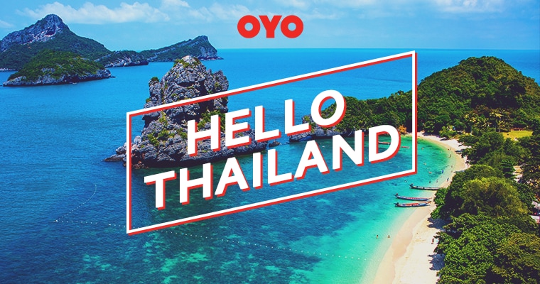 OYO arrives in Amazing Thailand!
