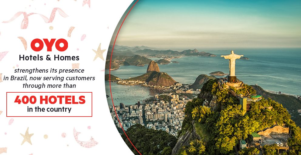 From Sao Paulo to Porto Alegre, OYO delights guests in Brazil with 400 hotels across 40 cities