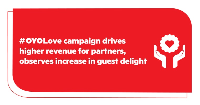 Here’s how #OYOLove campaign positively delighted partners & guests