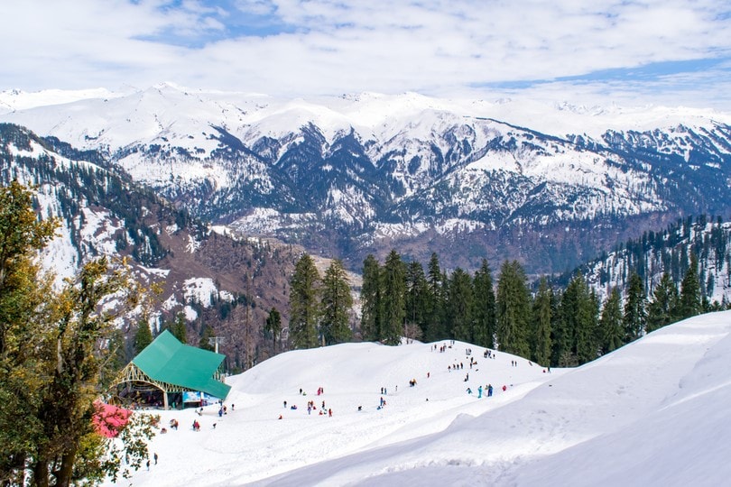 Manali winters (October to February)