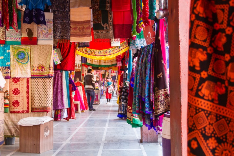 Spend time in the markets in Jaipur