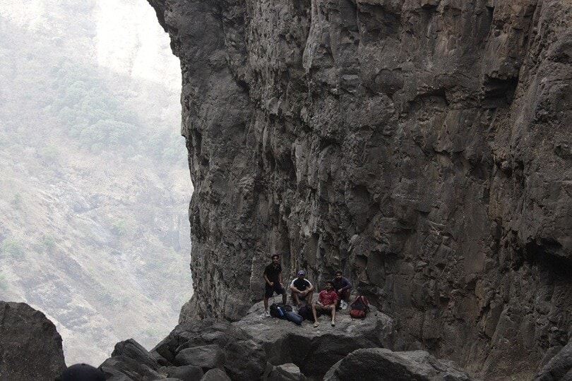 Rock face at Sandhan Valley