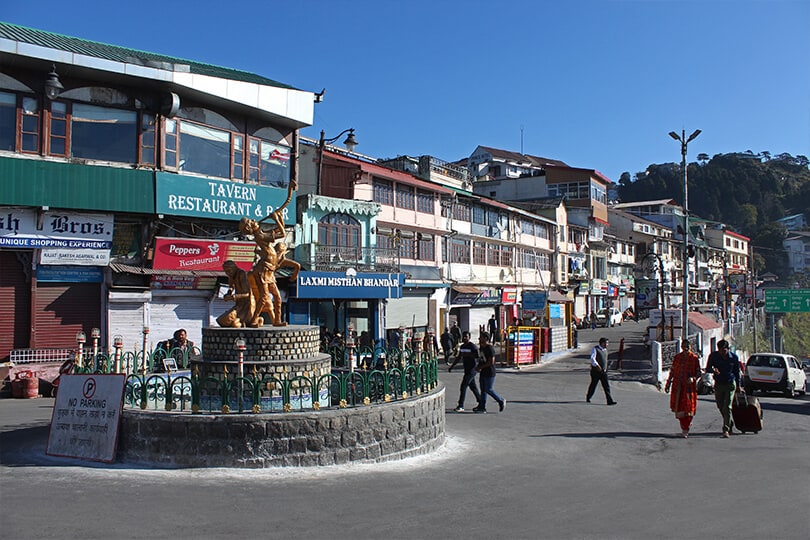 Mall-Road-in-Mussoorie